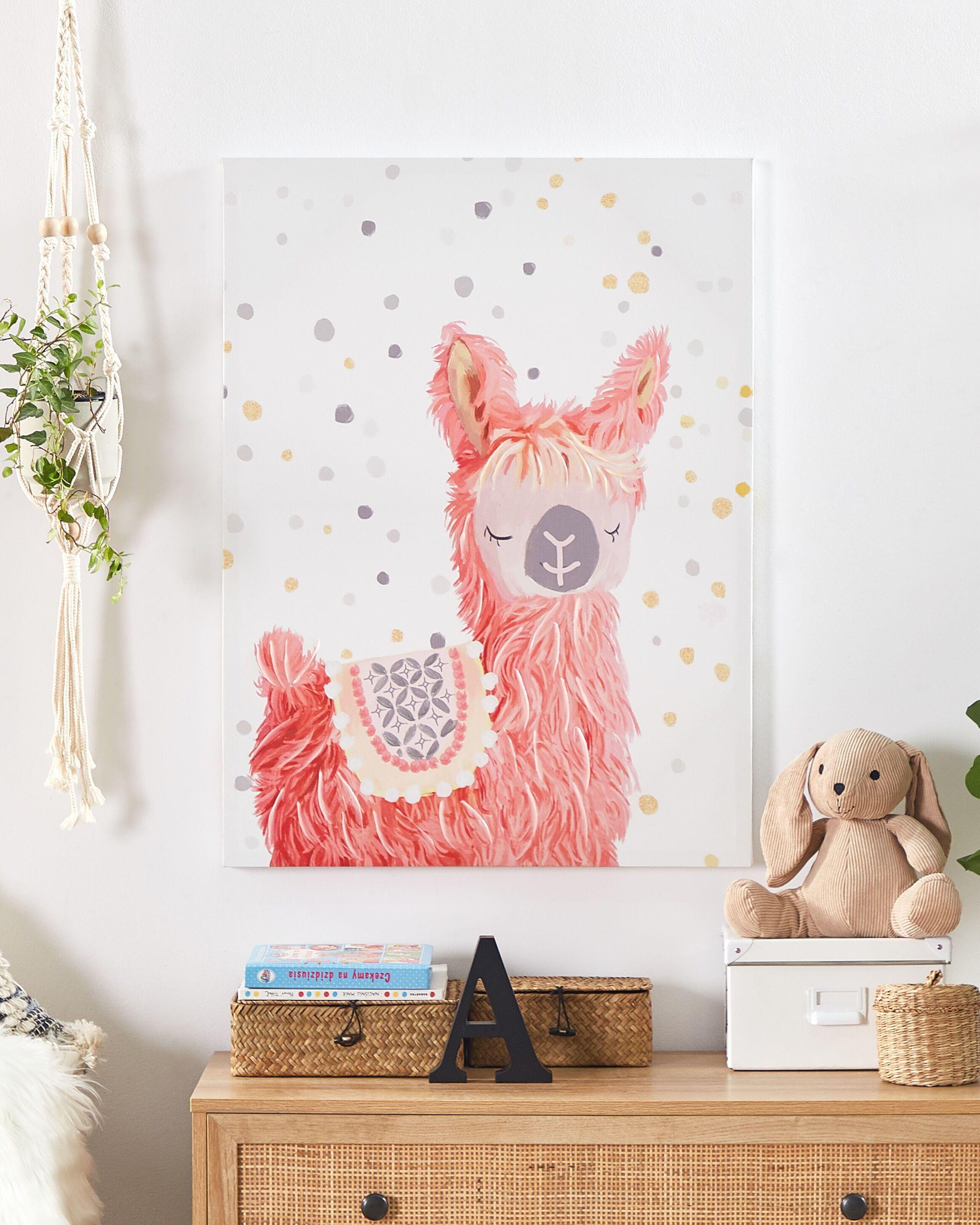 Beliani Imprimé sur toile en Tissu Moderne AFASSA  