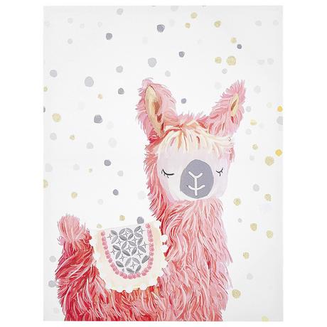 Beliani Imprimé sur toile en Tissu Moderne AFASSA  