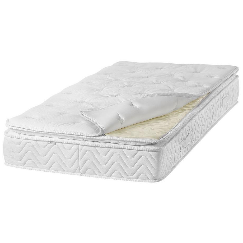 Beliani Matelas à ressorts ensachés en mousse à mémoire de forme en Ressorts ensachés  LUXUS  
