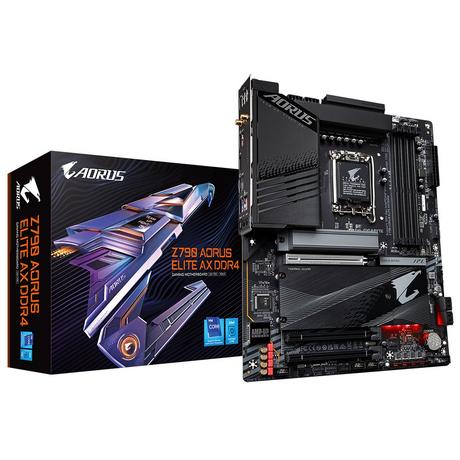 Gigabyte  Z790 AORUS ELITE AX DDR4 (REV 1.0) Motherboard Intel Z790 LGA 1700 ATX 