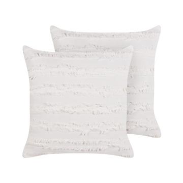 Lot de 2 coussins décoratifs en Coton Moderne MAKNEH