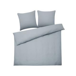 Beliani Avondale Classico Set Copripiumino in Raso di Cotone  