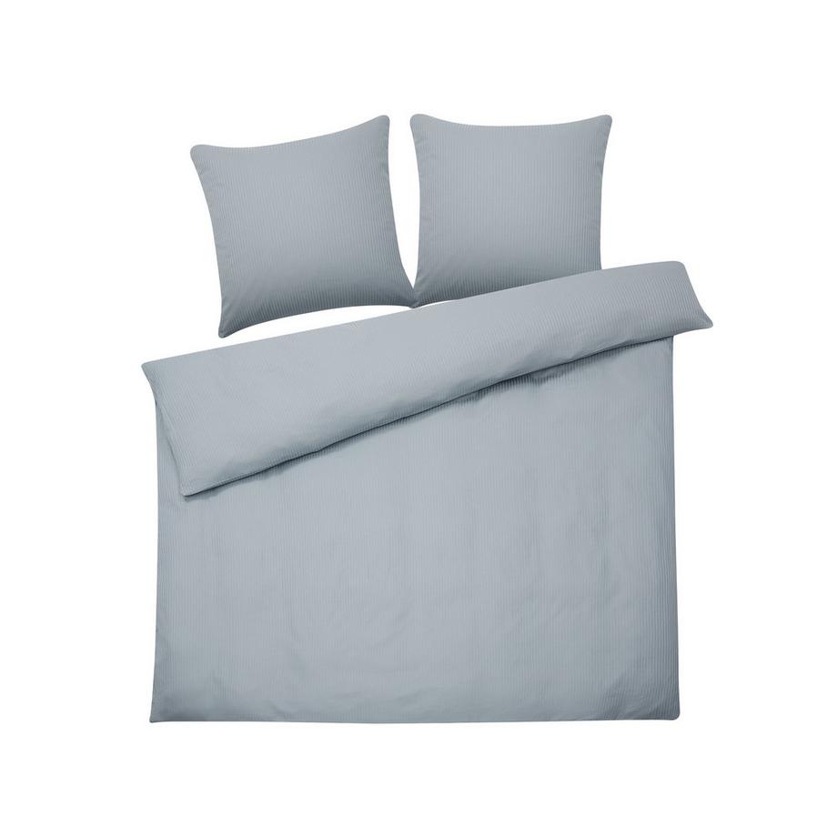 Beliani AVONDALE Ensemble de housses de couette en Satin de coton Classique  