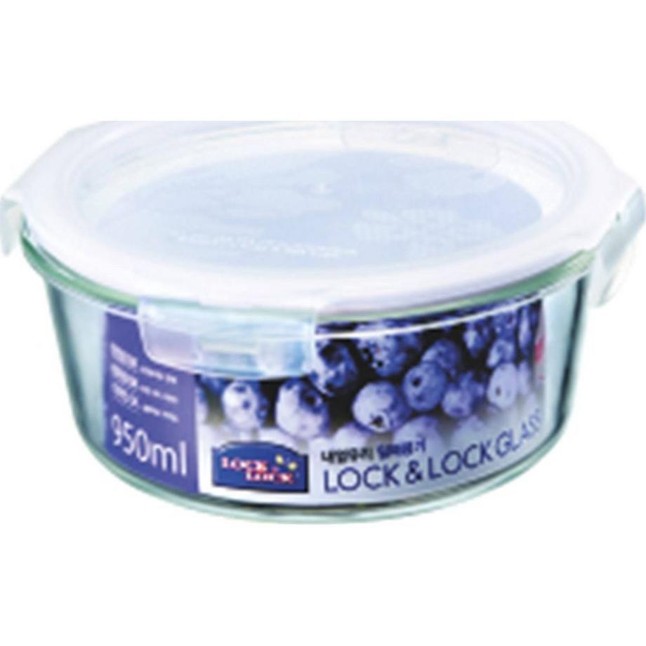 Lock&Lock  Boroseal Glasdose rund 18x8.2 cm 950ml 