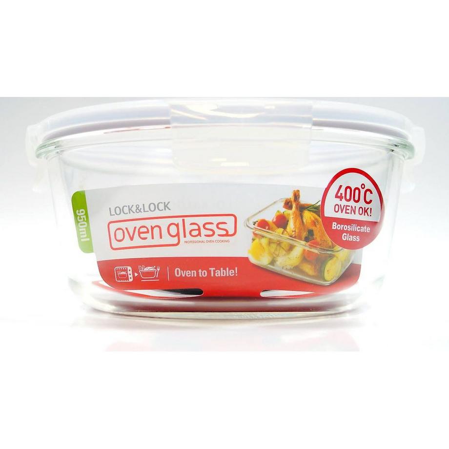 Lock&Lock  Boroseal Glasdose rund 18x8.2 cm 950ml 
