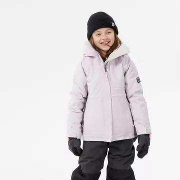 Snowboardjacke Mädchen lang sehr robust - SNB 500 rosa