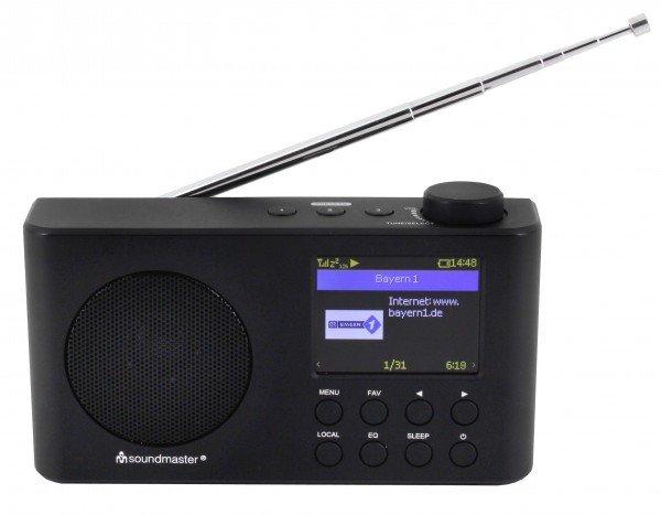 soundmaster  Soundmaster IR6500SW Radio Tragbar Analog & Digital Schwarz 