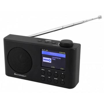 Soundmaster IR6500SW Radio portable Analogique et numérique Noir