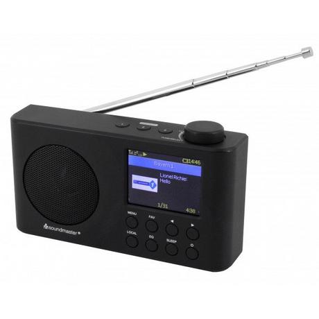 soundmaster  Soundmaster IR6500SW Radio Tragbar Analog & Digital Schwarz 