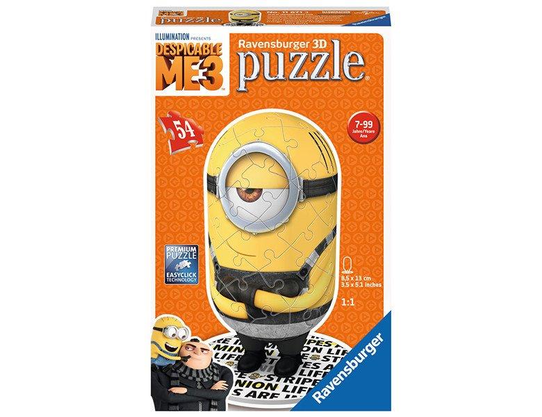 Ravensburger  Puzzle Shaped Minion - Despicable Me 3 Motiv 2: Prisoner (54Teile) 