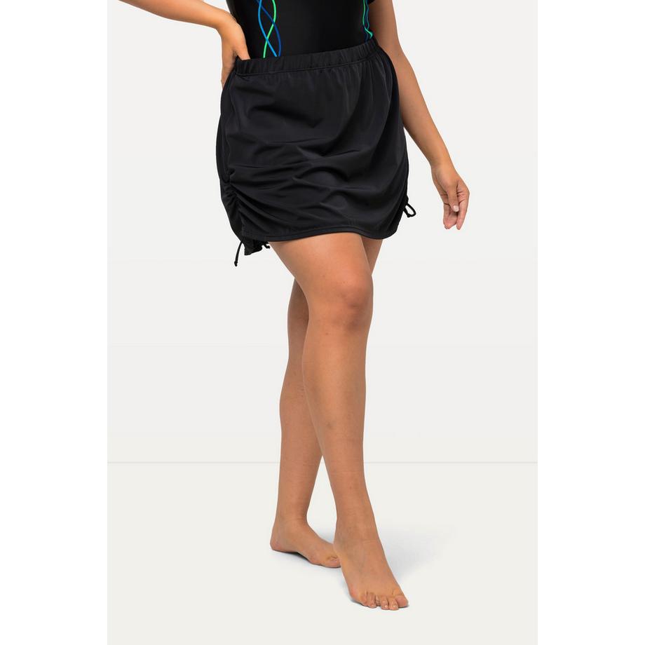 Ulla Popken Jupe de bain fronces latérales taille élastique  