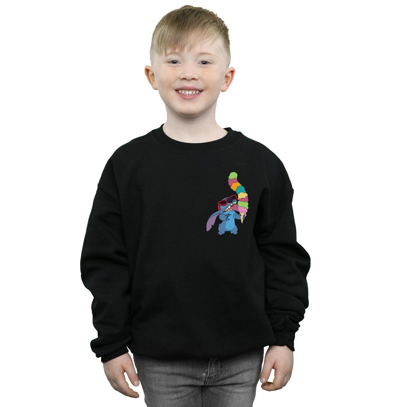 Disney  Lilo And Stitch Ice Cream Sweatshirt 