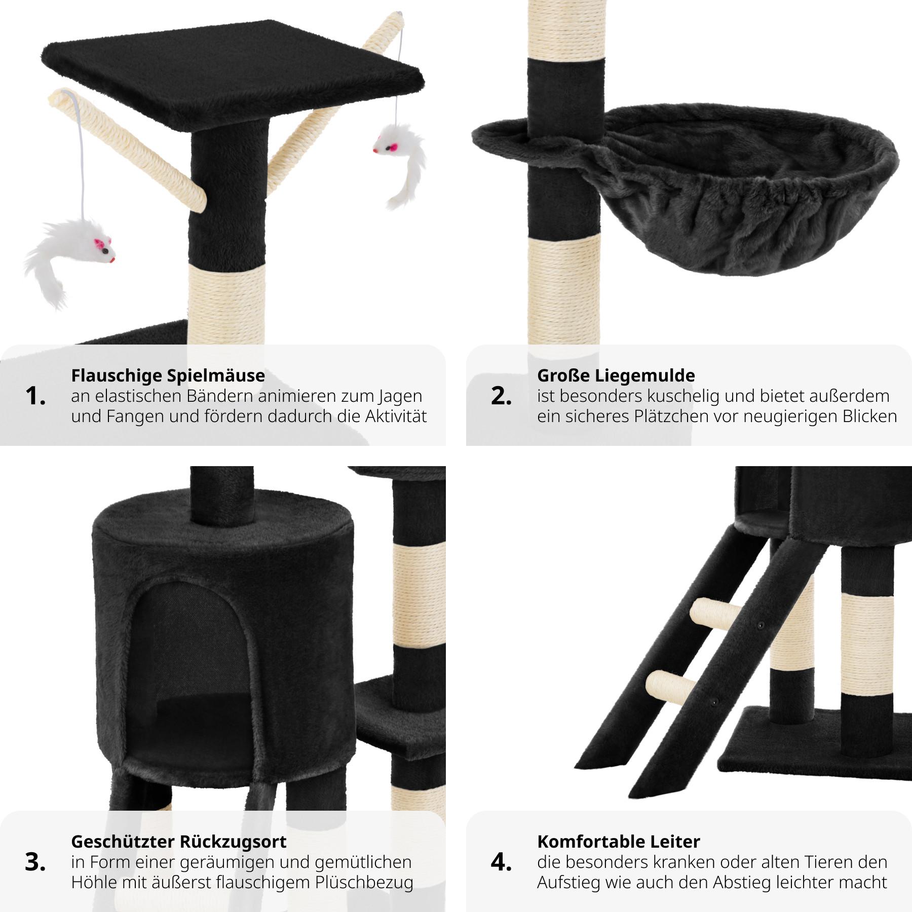 Tectake  albero tiragraffi Dominik 