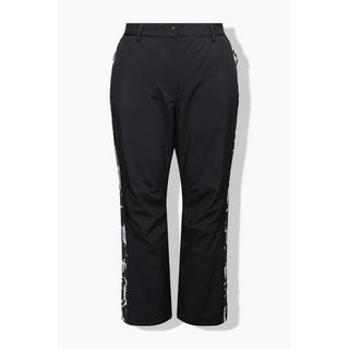 Ulla Popken  Pantalon technique HYPRAR, matière imperméable et bande à scratch, pare-neige 