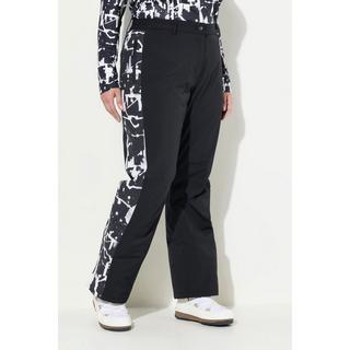 Ulla Popken  Pantalon technique HYPRAR, matière imperméable et bande à scratch, pare-neige 