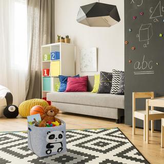 B2X Aufbewahrungskorb aus Filz mit Tiermotiven  