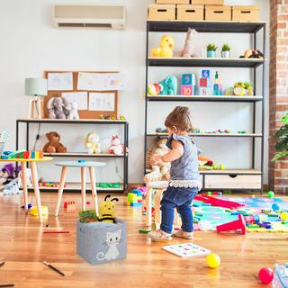 B2X Aufbewahrungskorb aus Filz mit Tiermotiven  