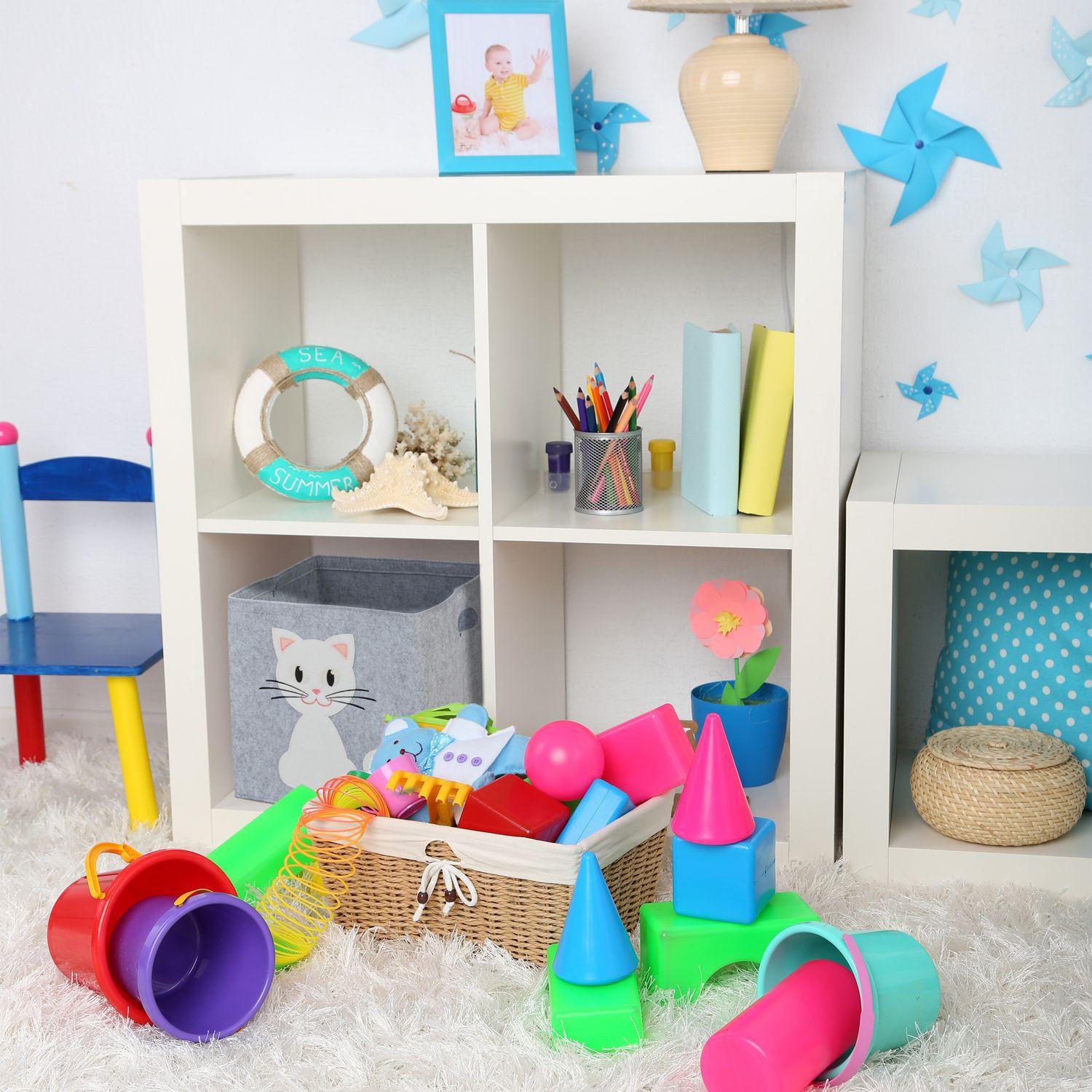 B2X Aufbewahrungskorb aus Filz mit Tiermotiven  