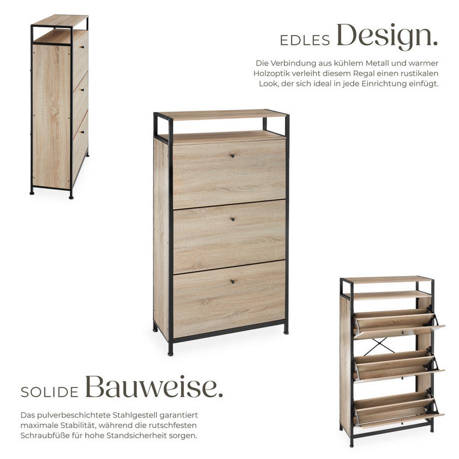 Tectake Scarpiera Braddock stile industriale  