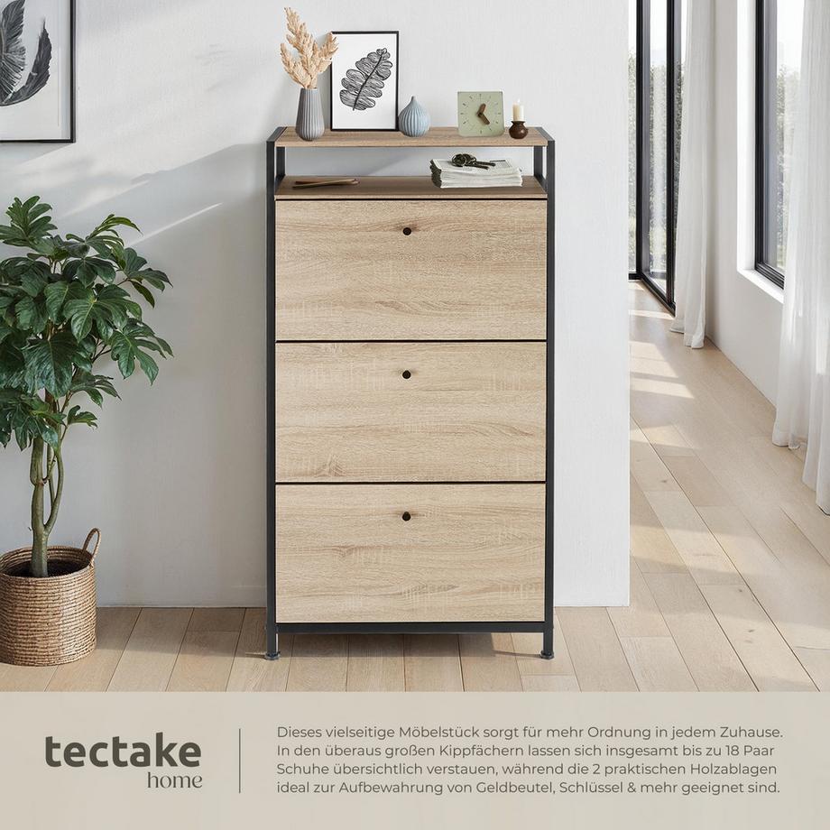 Tectake Scarpiera Braddock stile industriale  