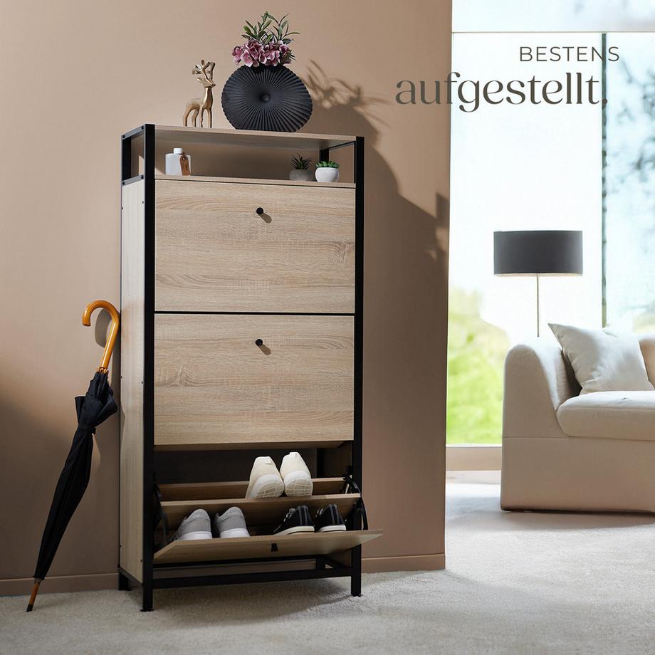 Tectake Scarpiera Braddock stile industriale  