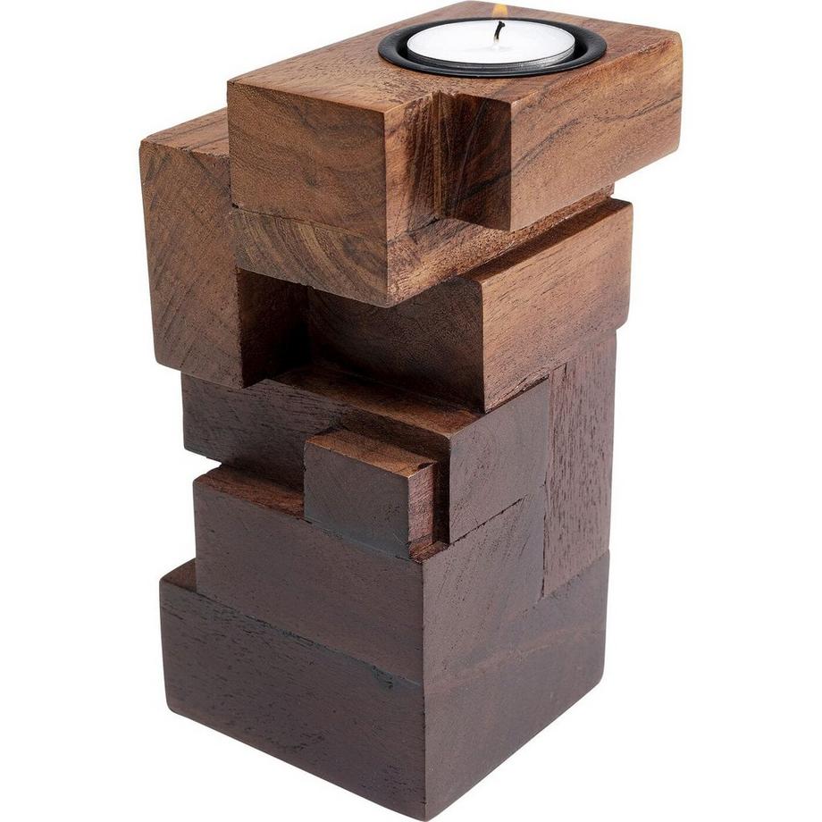 KARE Design Bougeoir Bois Tetris 31  