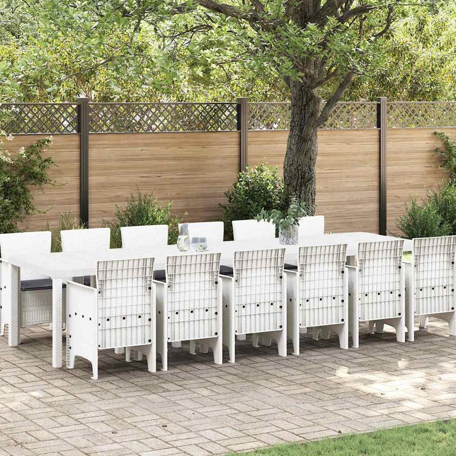 VidaXL Set da Pranzo per Giardino Polipropilene  