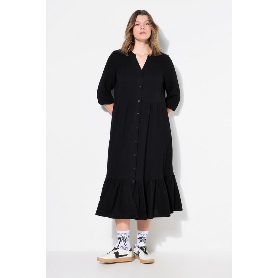 Studio Untold Maxikleid A-Linie Musselin  