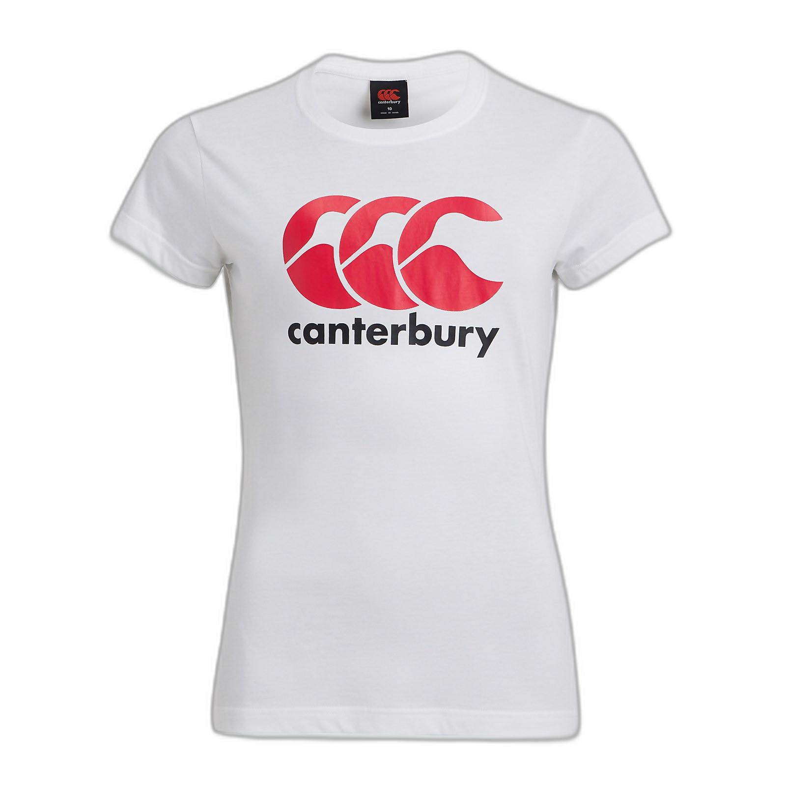 Canterbury  t-shirt con logo femminile 