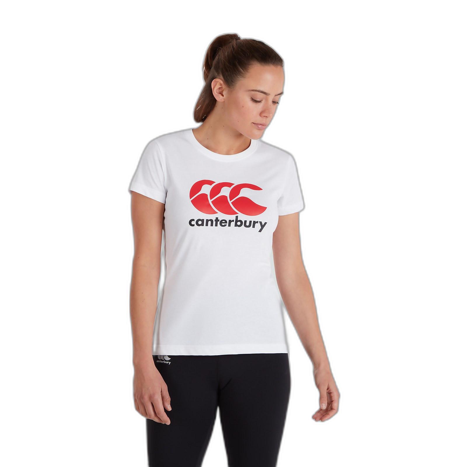 Canterbury  t-shirt con logo femminile 