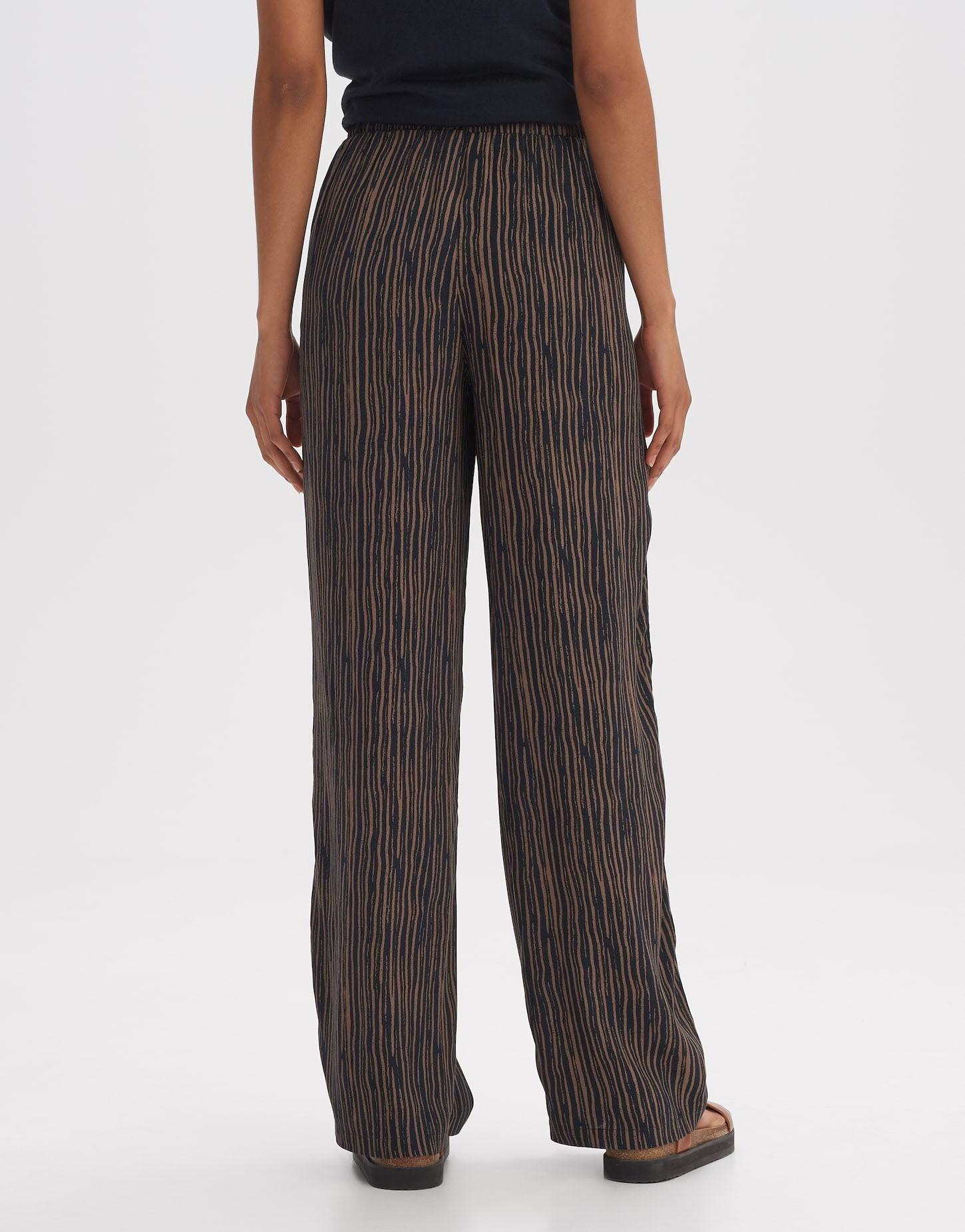 OPUS  Pantalon palazzo Manilo stripe Wide 