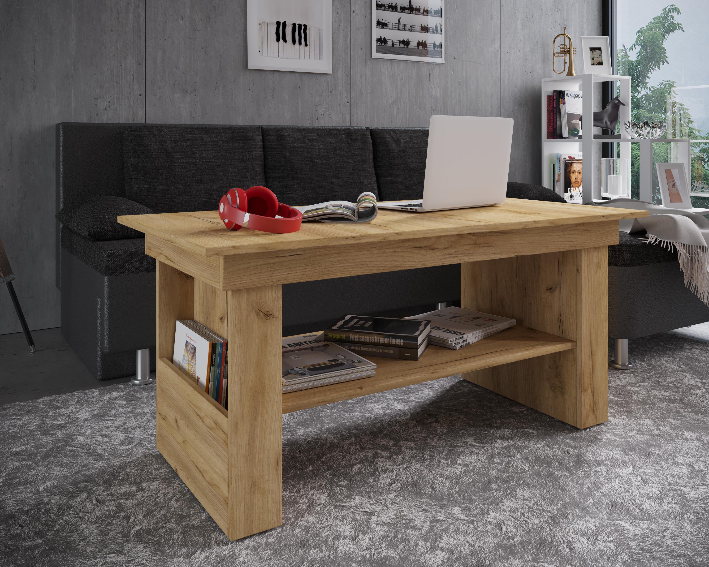 VCM Table d'appoint en bois  Kobila  