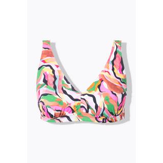 Studio Untold Top Bikini Stampa Colorata Coppe Morbide  