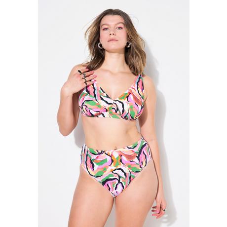 Studio Untold Top Bikini Stampa Colorata Coppe Morbide  