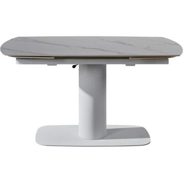 Table extensible Jeremia blanc 140-200x80