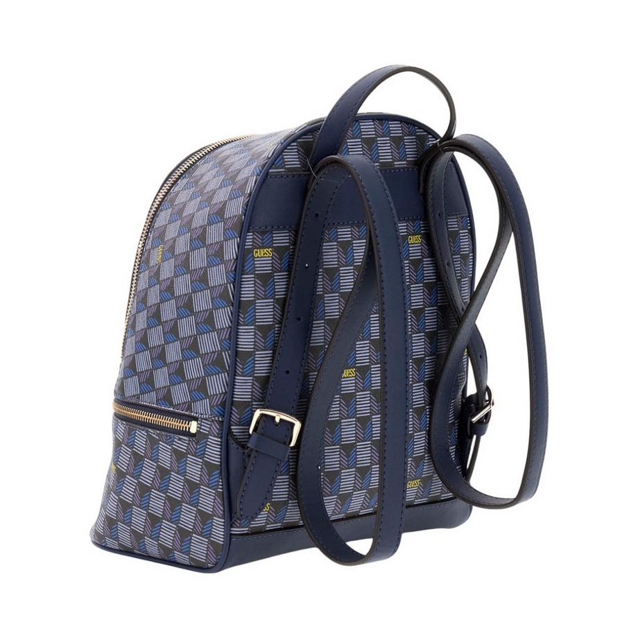 GUESS  Follie - Sac à dos logo bleu 