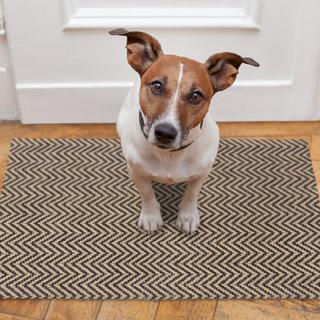 Northix Zerbino in juta a zigzag  