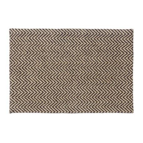 Northix Zerbino in juta a zigzag  