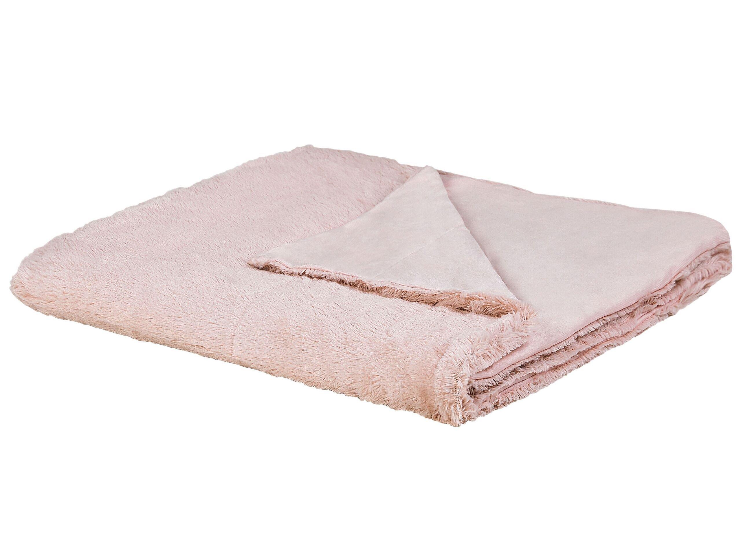 Beliani Kuscheldecke aus Polyester Modern GELIK  