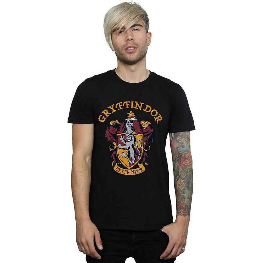 Harry Potter T-Shirt Gryffondor Blason Manches Courtes  