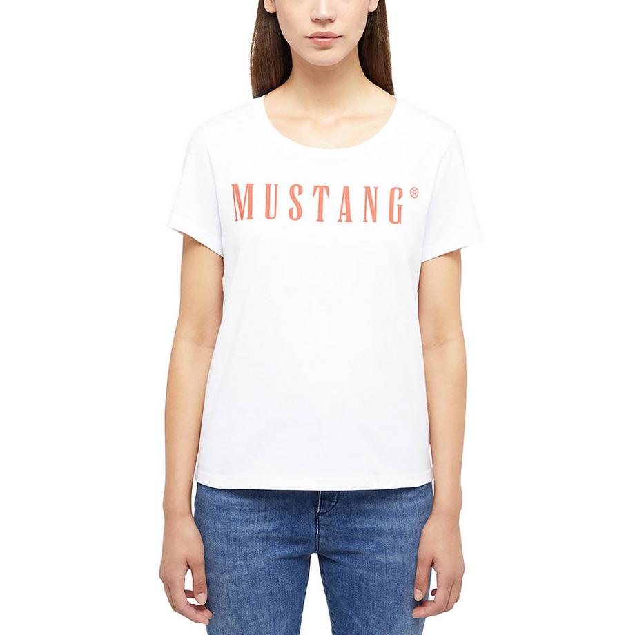 Mustang Alma Bequem sitzendes T-Shirt 1er Pack  