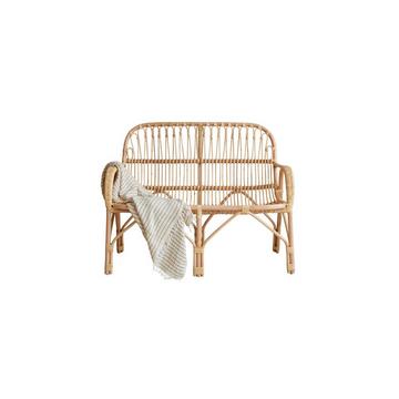 Bank aus Rattan natur Ondine