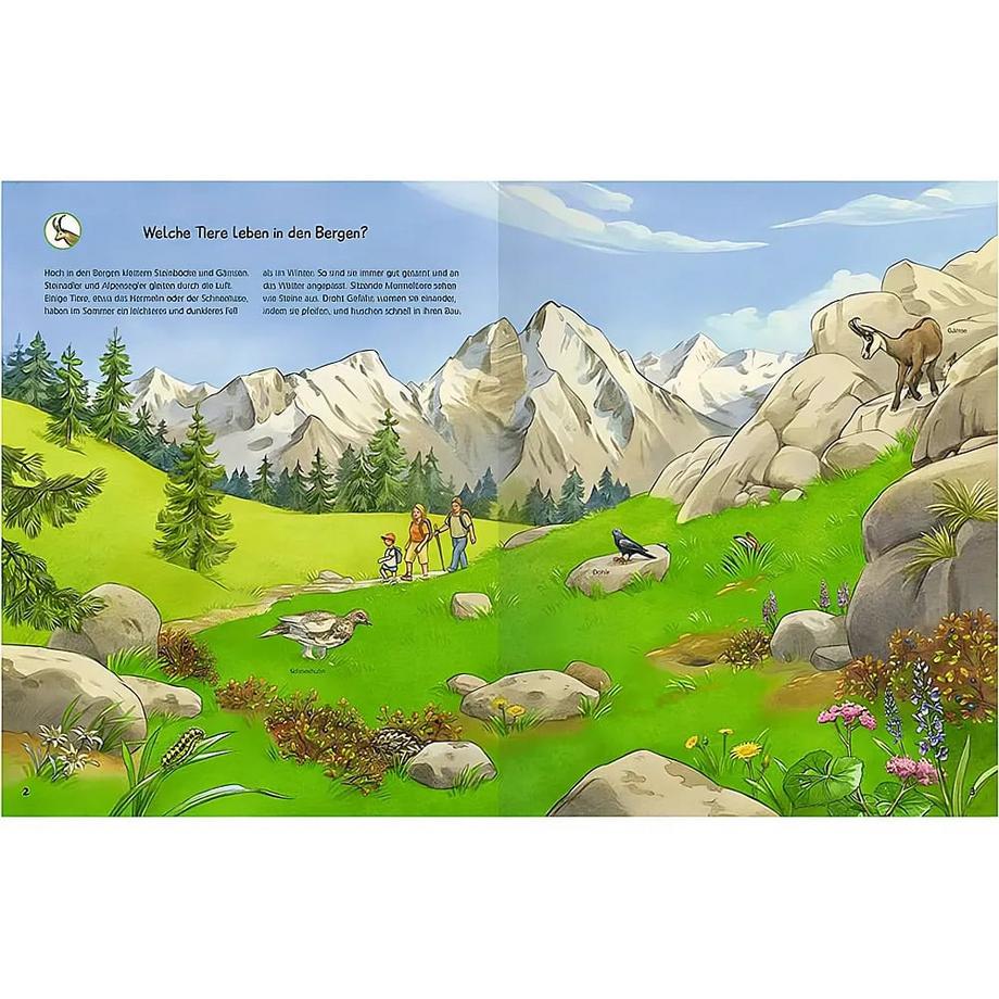 Ravensburger  Wieso? Weshalb? Warum? Stickerheft: Tiere der Welt 