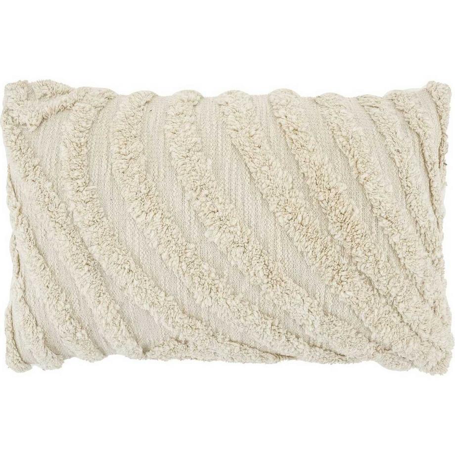 mutoni Coussin Sabi blanc cassé  