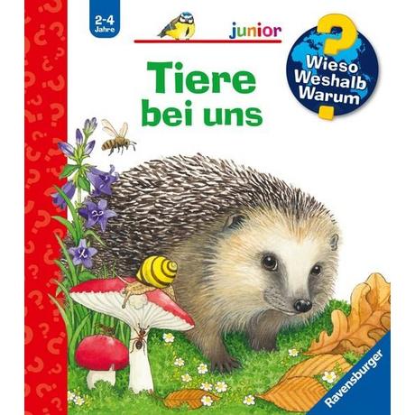 Wieso? Weshalb? Warum? Tiere bei uns (Nr.33) Mennen, Patricia; Ebert, Anne (Illustrationen) Copertina rigida 