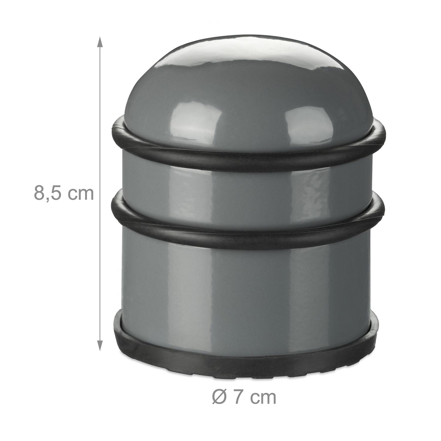 B2X  Butée de porte ronde en acier inoxydable 