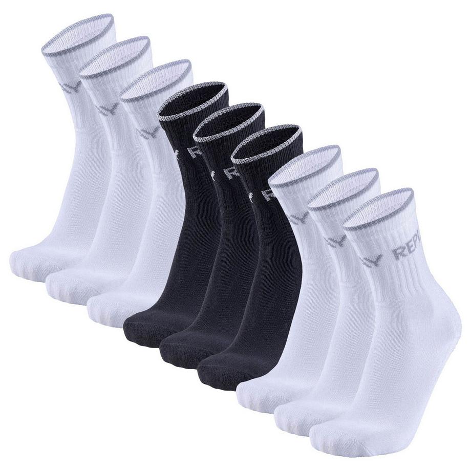 Socken  9er Pack-REPLAY TENNIS Leg Logo 9Prs Banderole