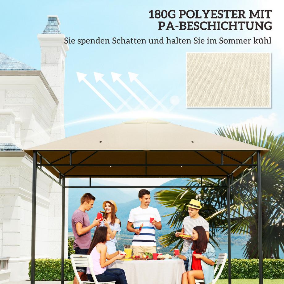 Outsunny Pavillon Ersatzdach  