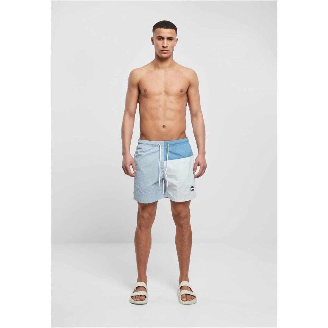 URBAN CLASSICS  short de bain 3 block 