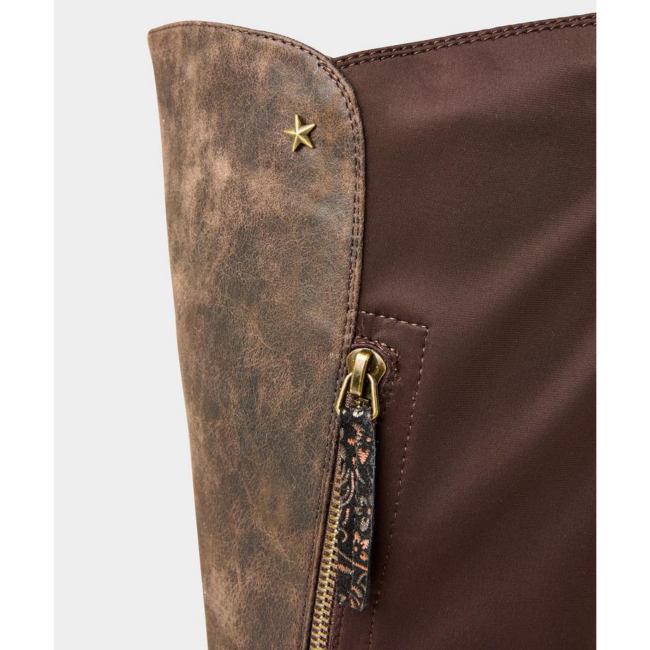 Joe Browns  Keilabsatz-Stiefeletten in herbstlichem Braun 